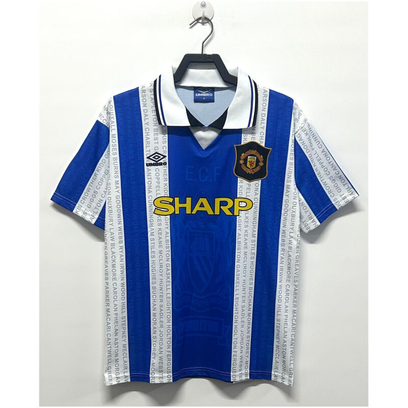 Mens Manchester United Retro Third Jersey 1994/96