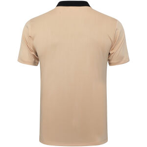 Mens Barcelona Polo Shirt Apricot 2024/25