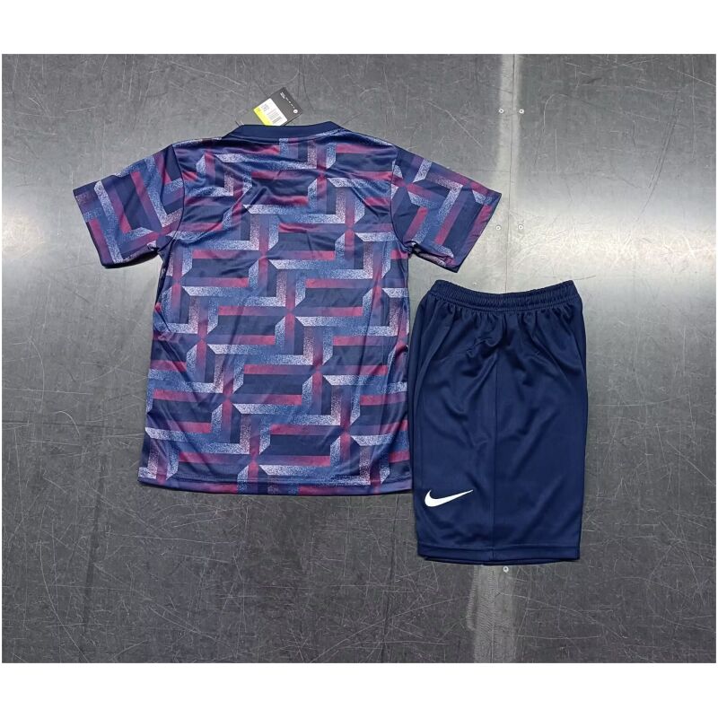 Kids England Short Training Royal Jersey 2024