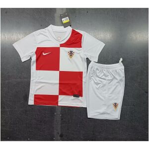 Kids Croatia Home Jersey 2024