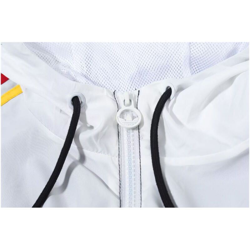 Mens Germany All Weather Windrunner Jacket White-Black 2024