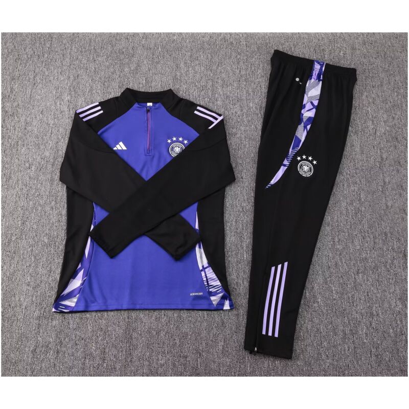 Mens Germany Training Suit Purple 2024