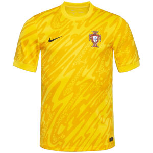 Mens Portugal Goalkeeper Yellow Jersey 2024