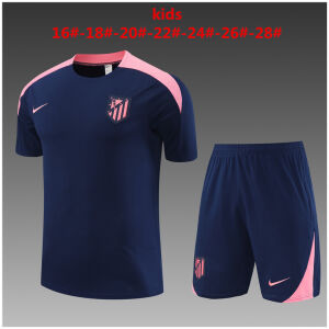 Kids Atletico Madrid Short Training Suit Royal 2024/25