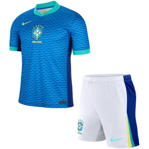 Kids Brazil Away Jersey 2024
