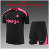 Kids Chelsea Short Training Suit Black 2024/25