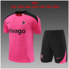 Kids Chelsea Short Training Suit Pink 2024/25