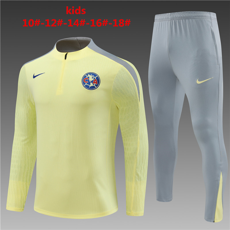 Kids Club America Training Suit Yellow 2024/25