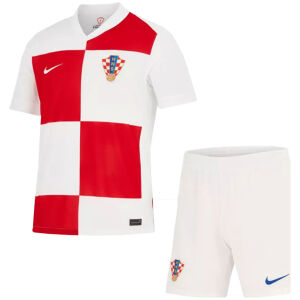 Kids Croatia Home Jersey 2024