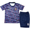 Kids England Short Training Royal Jersey 2024