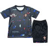 Kids Portugal Short Training Black Jersey 2024