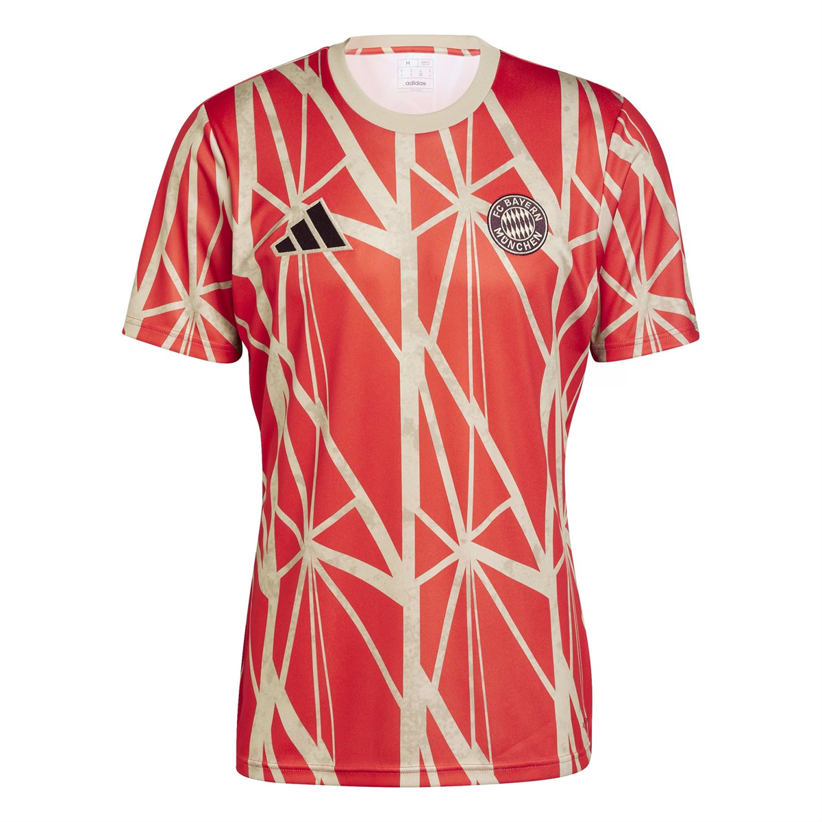 Mens Bayern Munich Pre-Match Red Jersey 2024/25