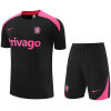 Mens Chelsea Short Training Suit Black 2024/25