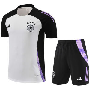 Mens Germany Short Training Suit White 2024