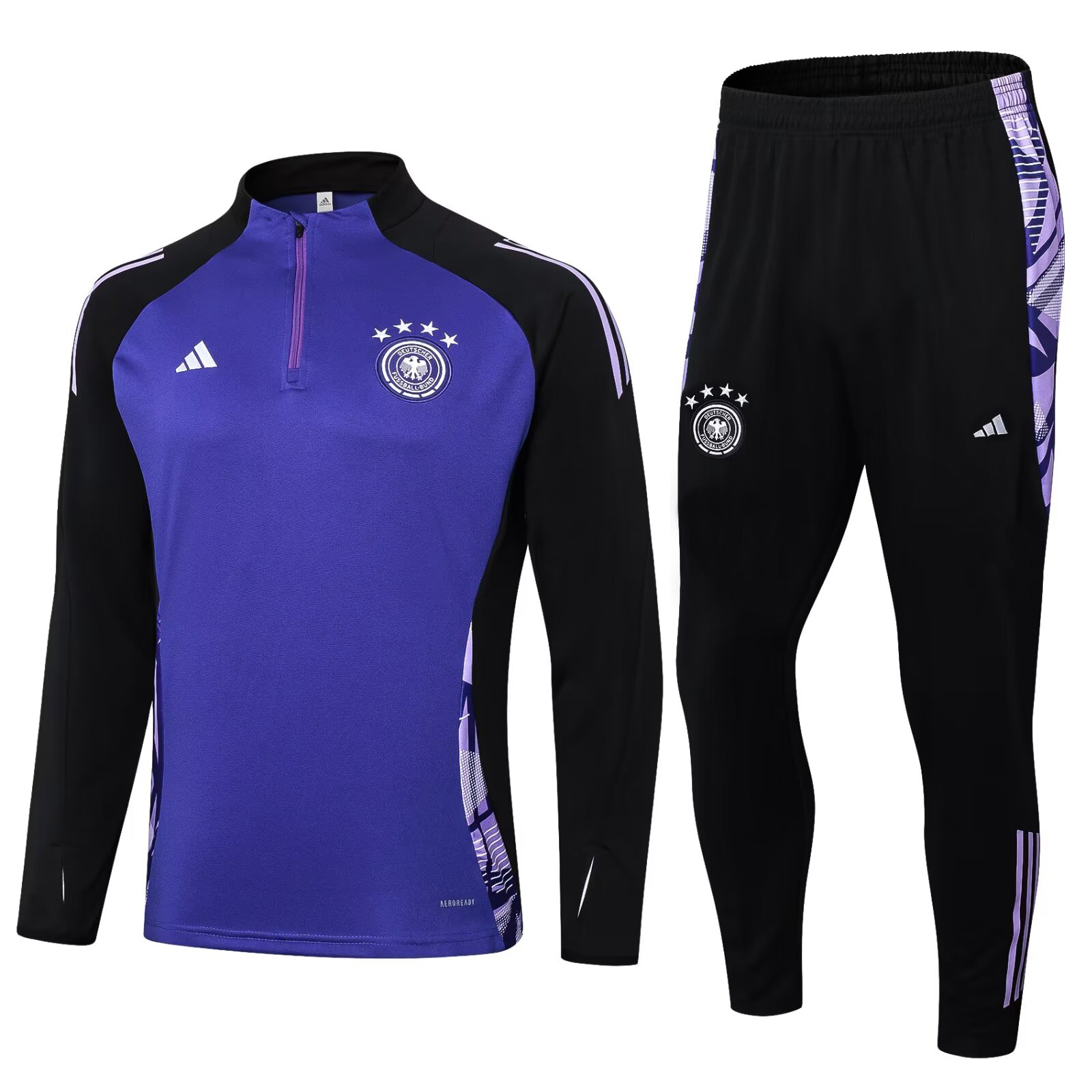 Mens Germany Training Suit Purple 2024