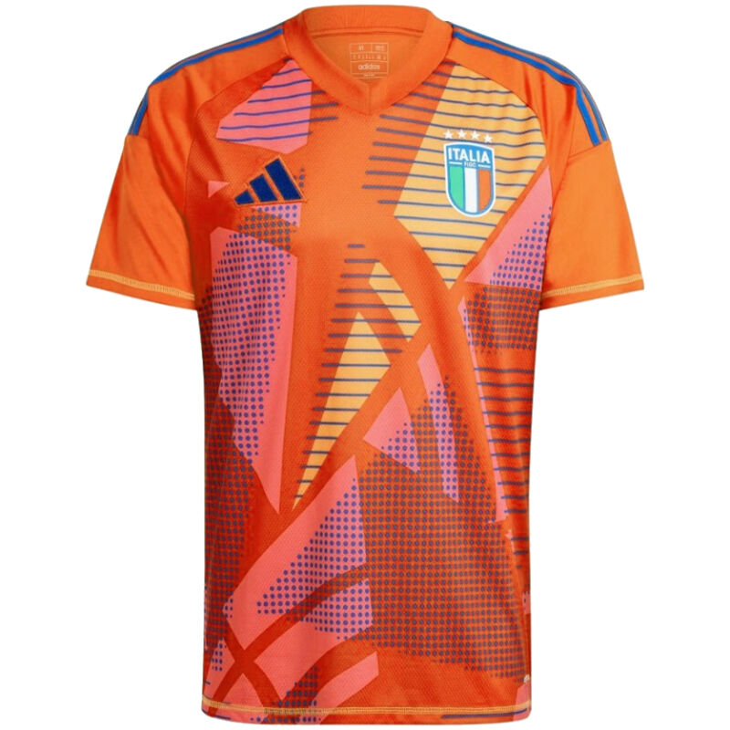 Mens Italy Goalkeeper Orange Jersey 2024