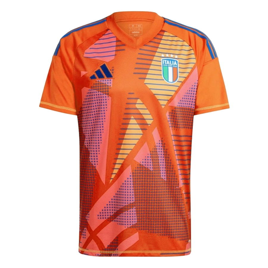 Mens Italy Goalkeeper Orange Jersey 2024