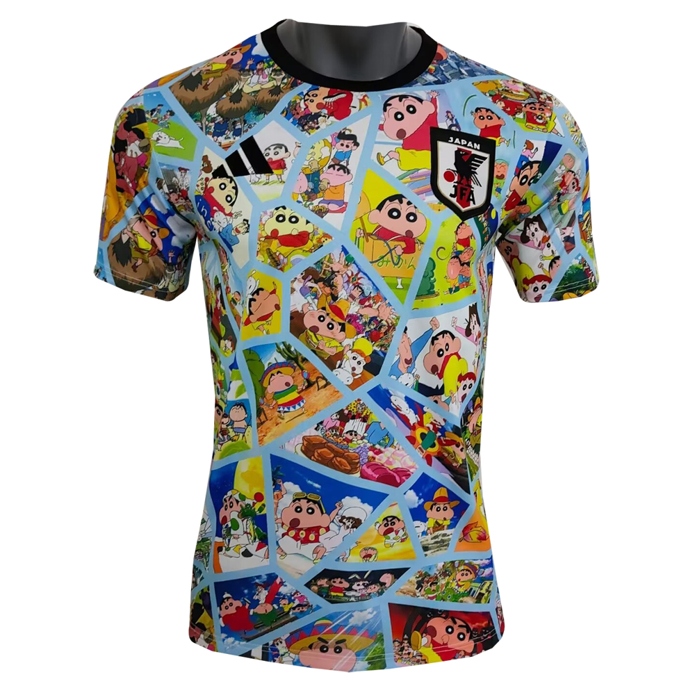 Herren Japan Anime Crayon Shin-Chan Trikot 2024
