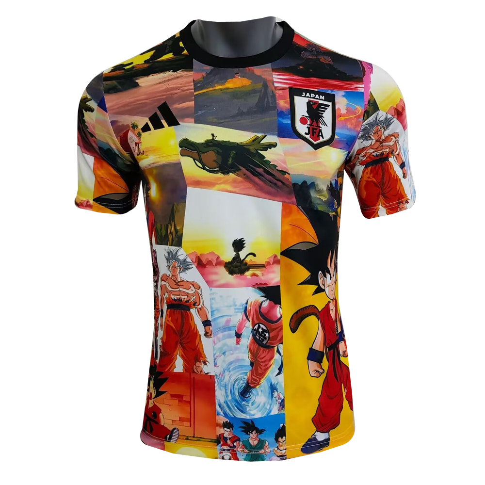 Herren Japan Anime Dragon Ball Trikot 2024