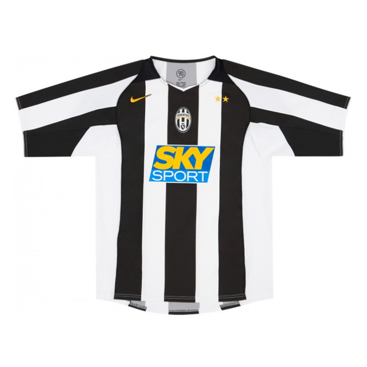 Mens Juventus Retro Home Jersey 2004/05