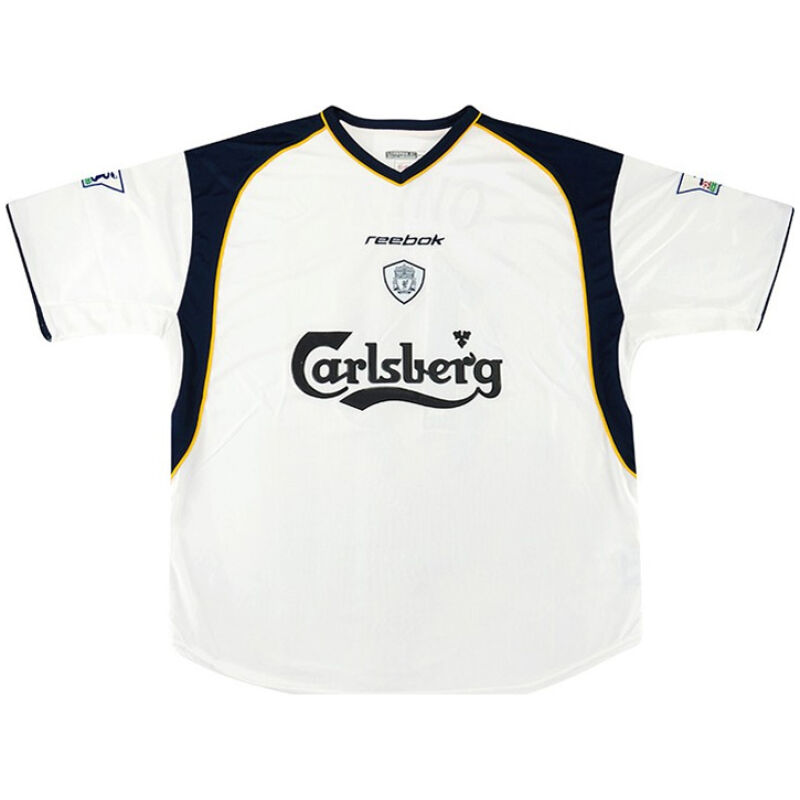 Mens Liverpool Retro Away Jersey 2001/02