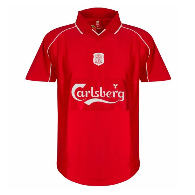 Mens Liverpool Retro Home Jersey 2000/01
