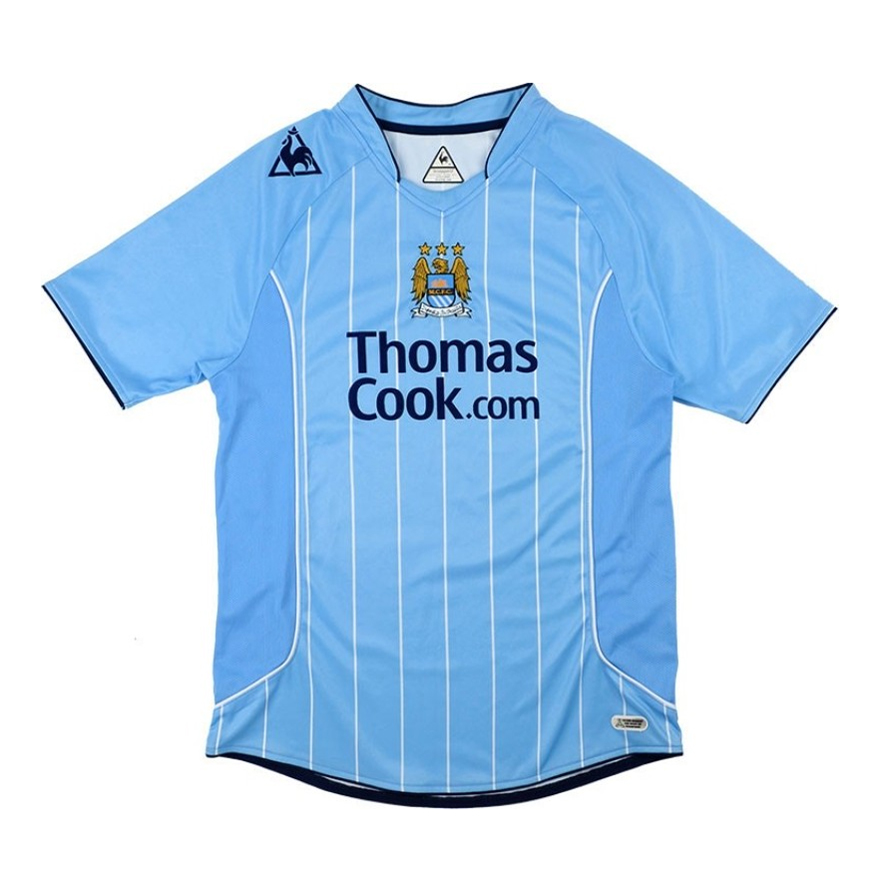 Mens Manchester City Retro Home Jersey 2007/08
