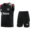 Mens Manchester United Singlet Suit Black 2024/25