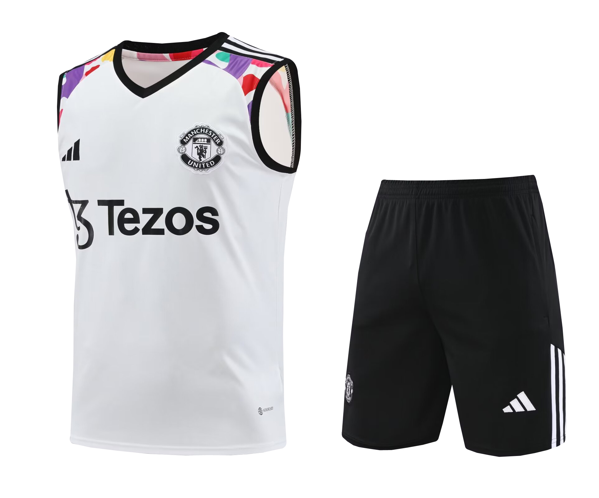 Mens Manchester United Singlet Suit White 2024/25