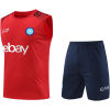 Mens Napoli Singlet Suit Red 2024/25