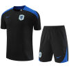 Mens Netherlands Short Training Suit Black 2024