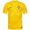 Mens Portugal Goalkeeper Yellow Jersey 2024