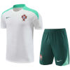 Mens Portugal Short Training Suit White 2024