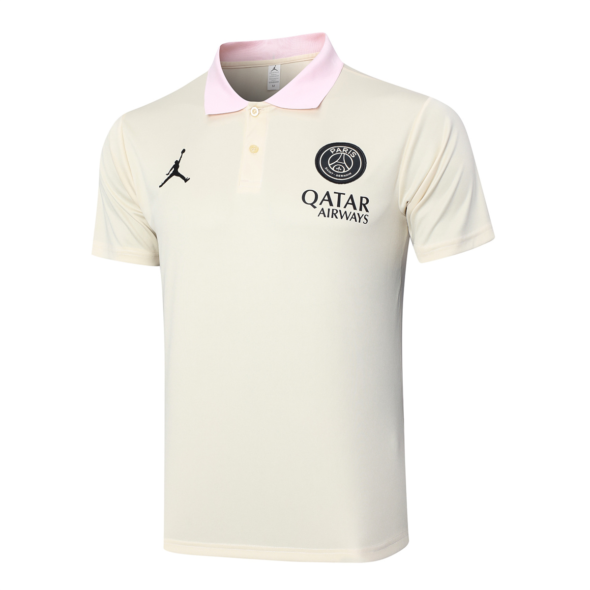 Mens PSG x Jordan Polo Shirt Apricot 2024/25