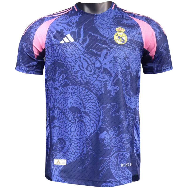 Herren Real Madrid Spezielles Blaues Authentisches Trikot 2024/25 – Spiel