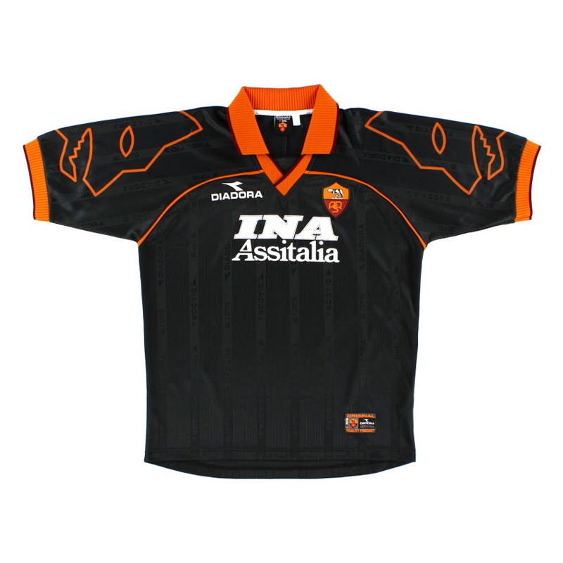 Mens Roma Retro Home Jersey 1999/00