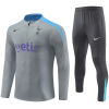 Mens Tottenham Hotspur Training Suit Light Grey 2024/25