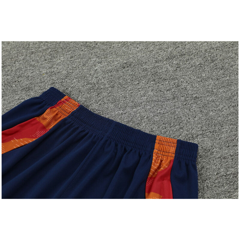 Mens Spain Short Training Suit Royal 2024