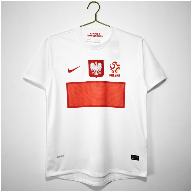 Mens Poland Retro Home Jersey 2012