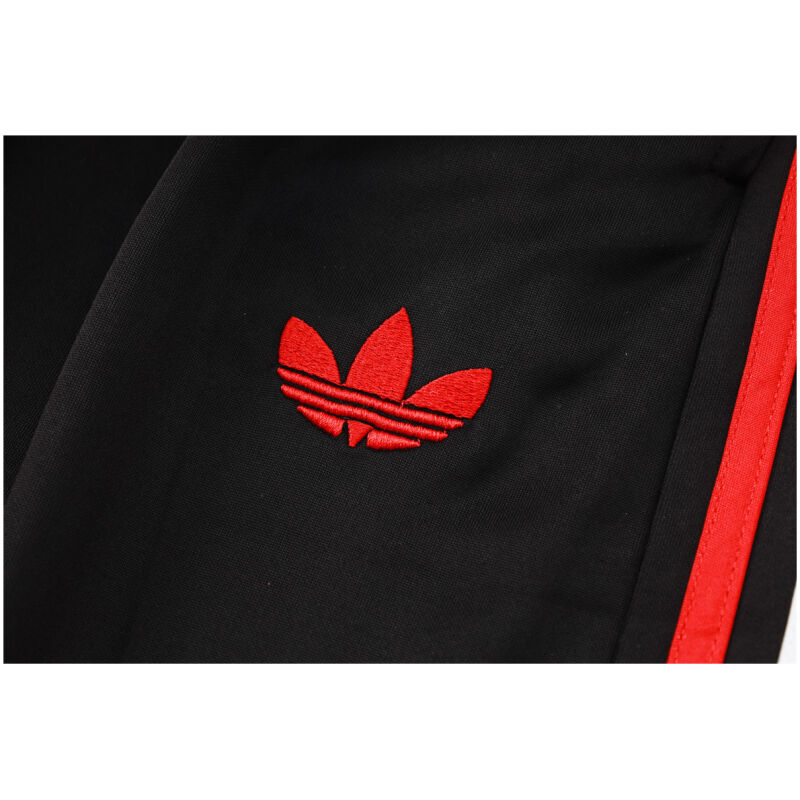 Mens Manchester United Jacket + Pants Training Suit Black 2024/25