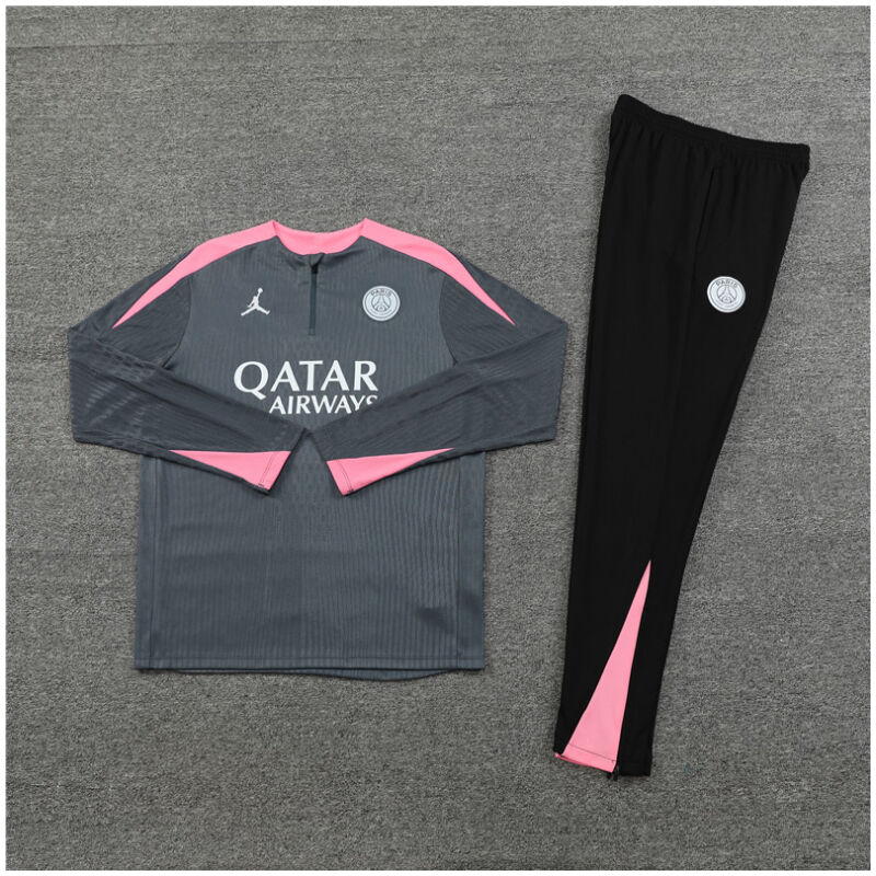 Kids PSG x Jordan Training Suit Grey 2024/25
