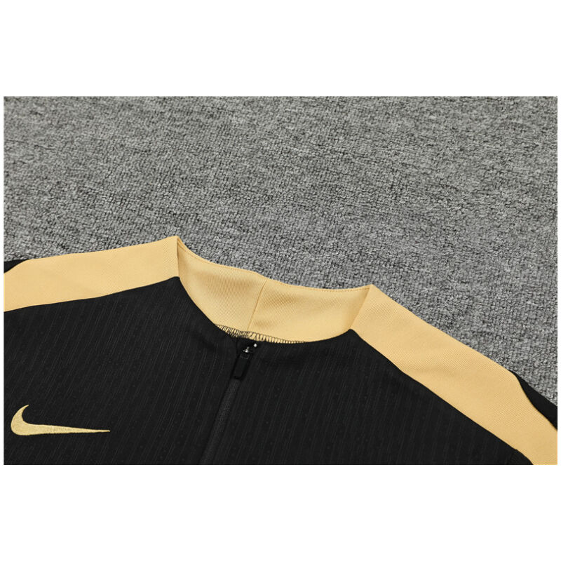 Mens PSG Training Suit Black – Gold 2024/25