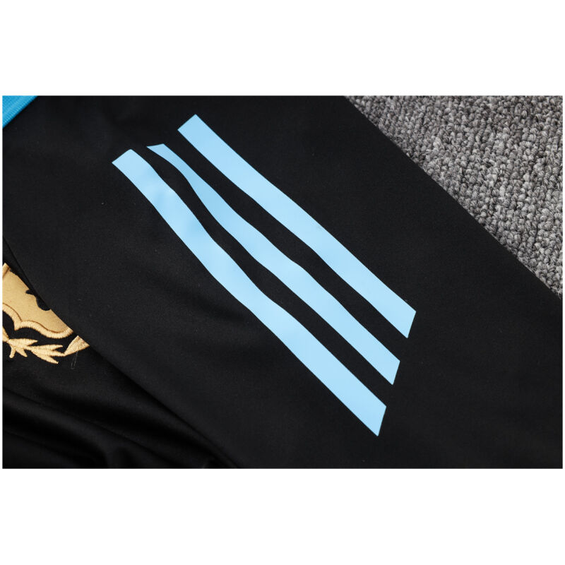 Mens Argentina Polo Shirt Black 2024