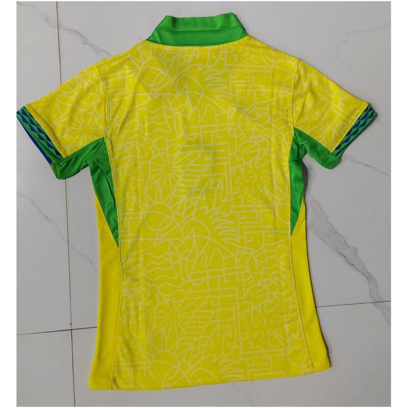 Womens Brazil Home Jersey 2024