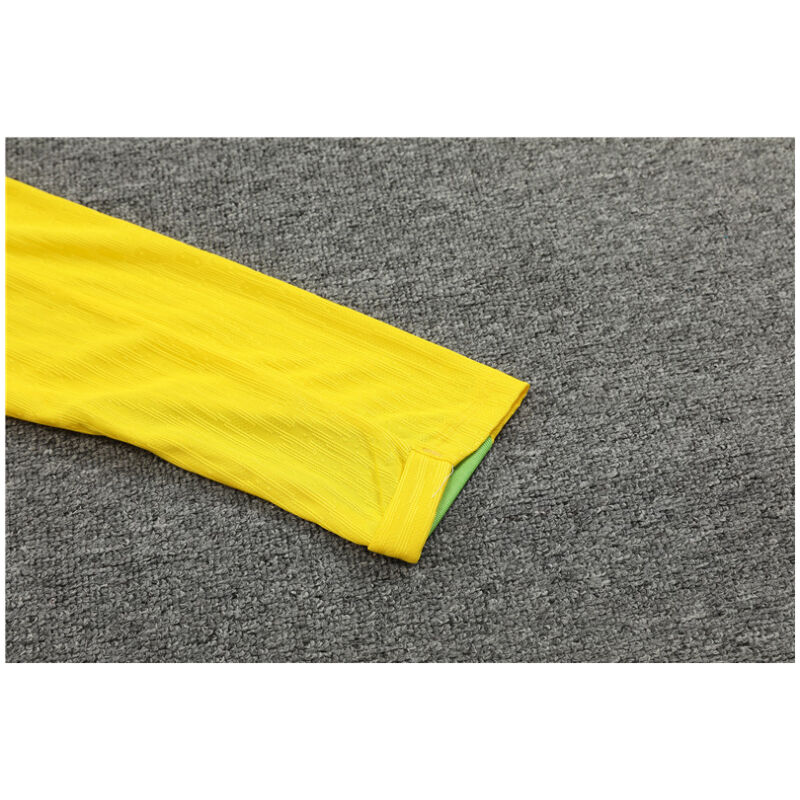 Mens Brazil Training Suit Yellow 2024