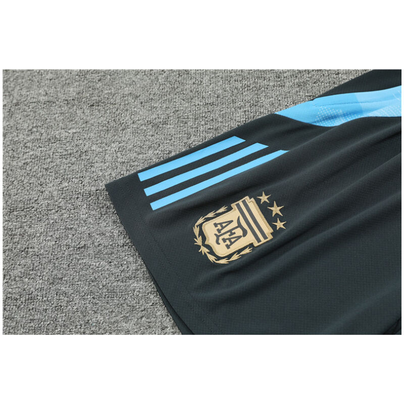 Mens Argentina Short Training Suit Dark Grey 2024
