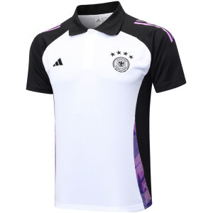 Mens Germany Polo Shirt White 2024