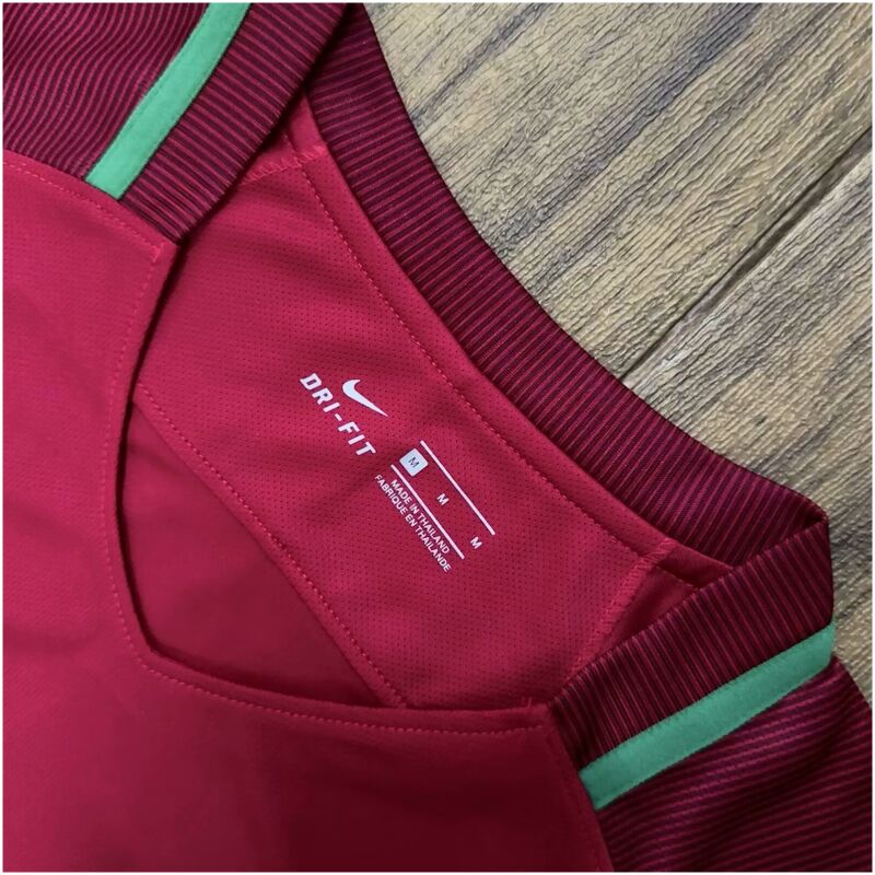 Mens Portugal Retro Home Jersey 2016