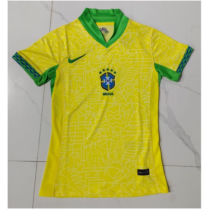 Womens Brazil Home Jersey 2024