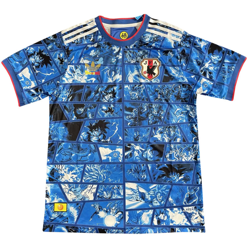 Mens Japan Special Edition Dragon Ball Blue Jersey 2024